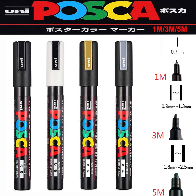 1/2 sztuk Uni Poscas markery a – Copic Marker Sketch recenzja i cena